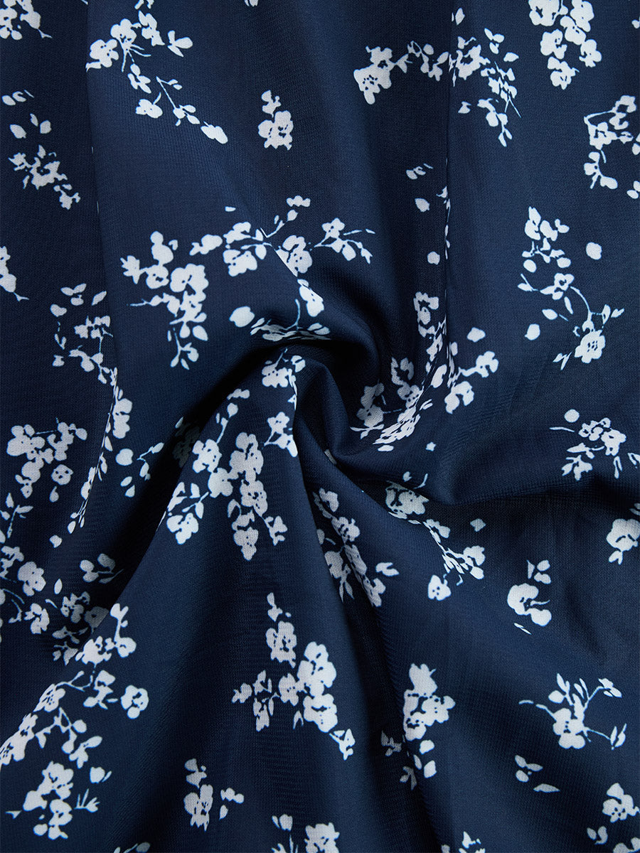 Melissa | Floral Chiffon Halter Maxi Dress