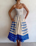 Sienna | Printed A-Line Midi Dress