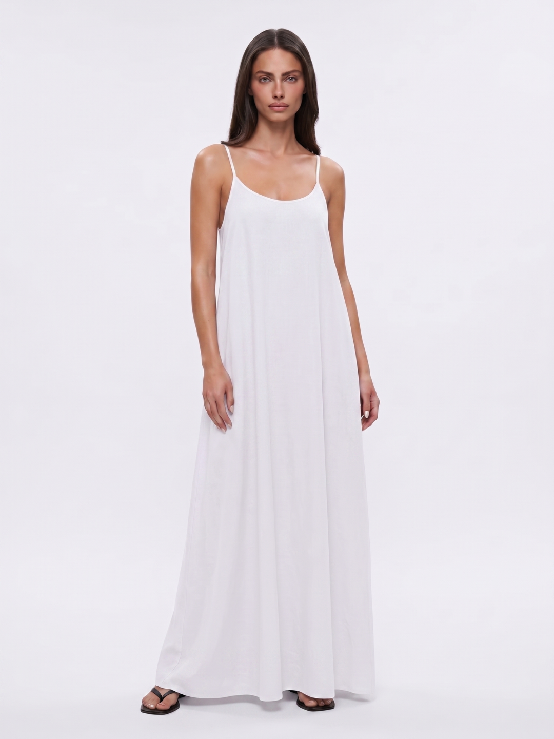 DEMELZA Women's Spaghetti Strap Backless Maxi Dress