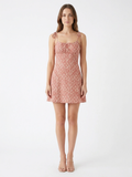 MILLICENT Women's Ditsy Floral Print Ruched Mini Dress