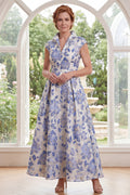 Maelysa | Jacquard Floral Dress