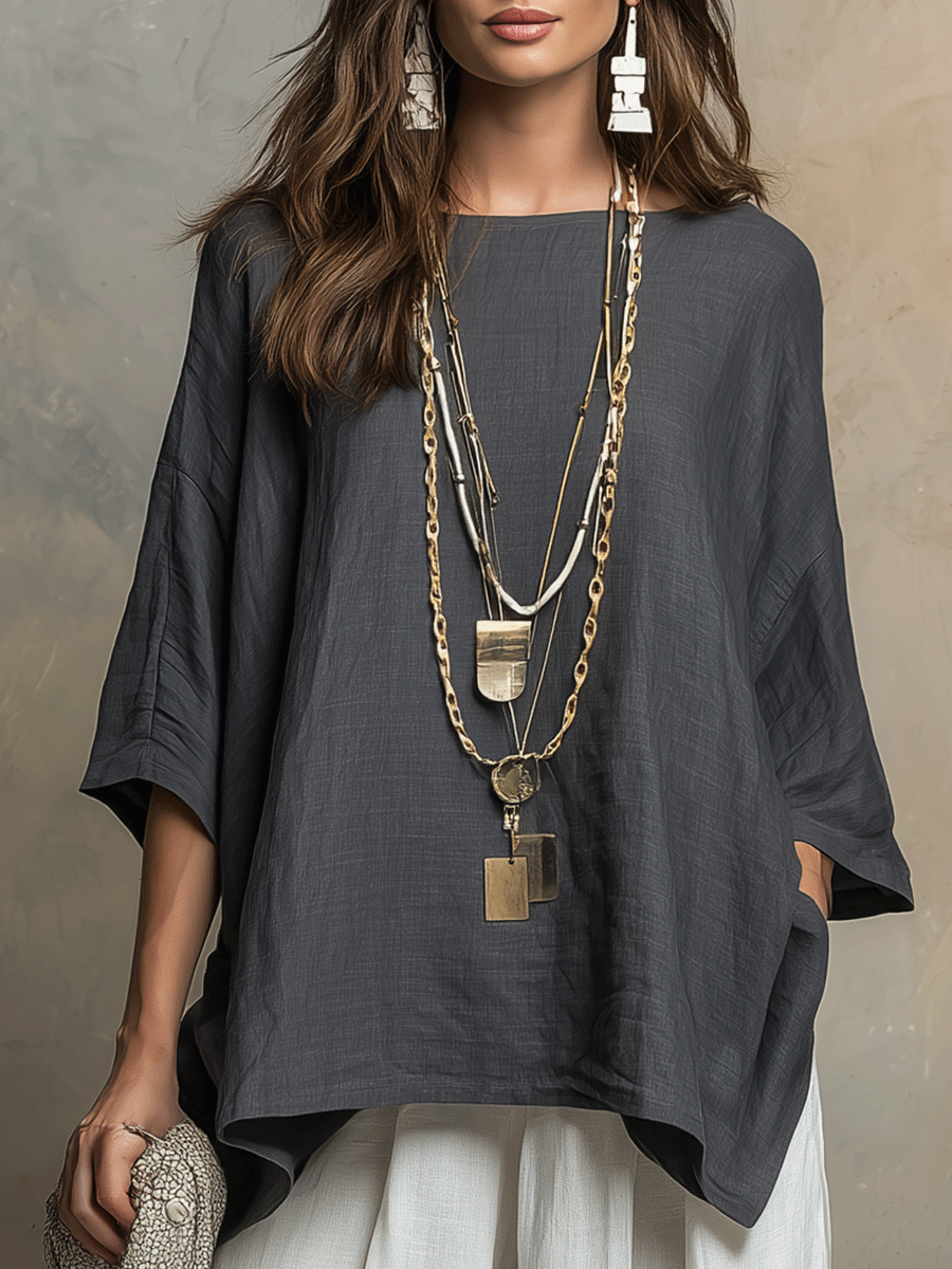 Iris | Linen Top Wide-Leg Co-ord Set