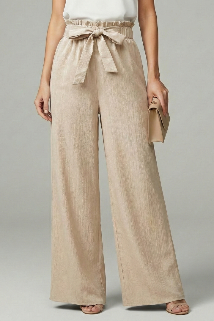 Sofia | High-Waisted Wide-Leg Trousers