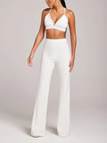 Paige | High-Waisted Wide-Leg Trousers