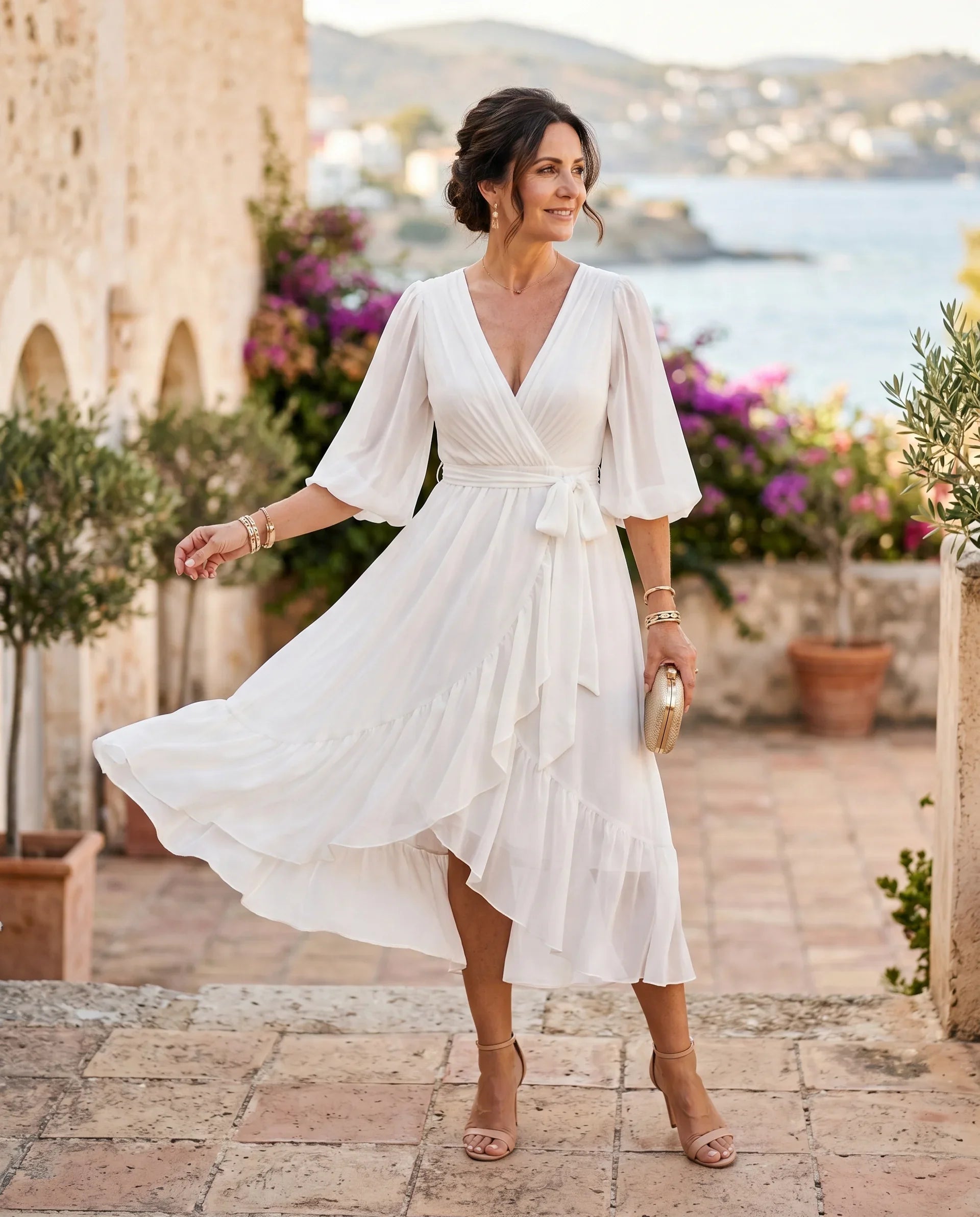 Mia | Chiffon Maxi Dress